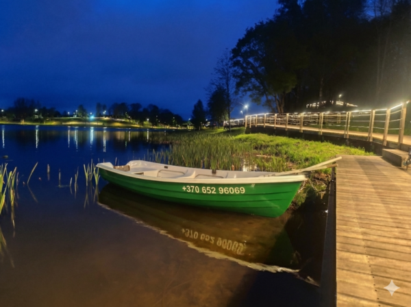 Valtis "Plungės jūroje" Valties nuoma Plungė